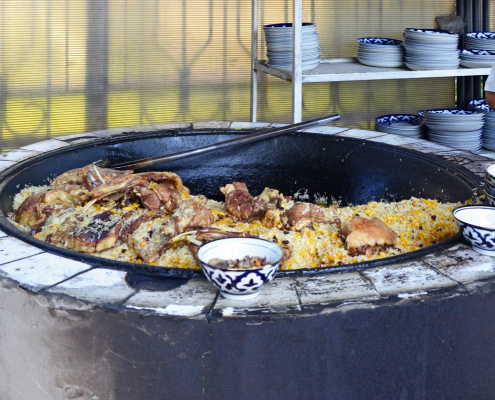 Lieu incontournable pour déguster le Plov de Tachkent