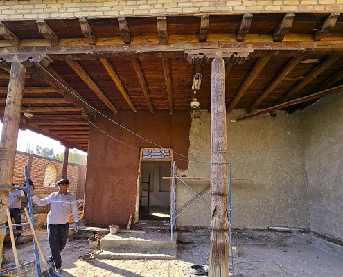 Décembre 2025 : la rénovation de la mosquée du début du XXe siècle est lancée.
